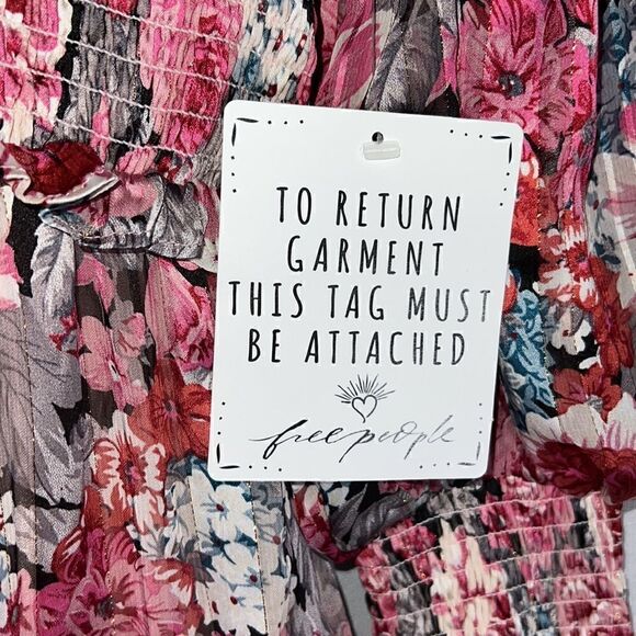 FREE PEOPLE ELLIATT DORIAN MAXI DRESS NWT XS - Picture 9 of 12